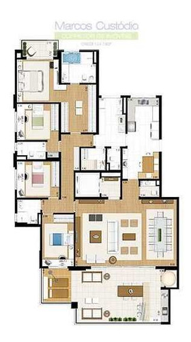Imagem 17 de 24 de Apartamento Com 3 Dorms, Ipiranga, São Paulo - R$ 2.49 Mi, Cod: 1118 - V1118