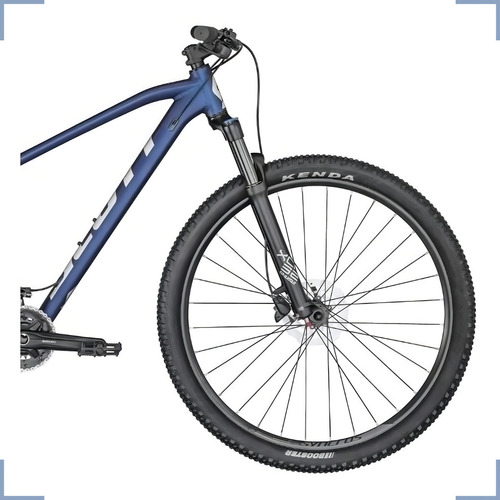 Bicicleta Scott Aspect 940 con llanta de 18 V, Shimano Alivio, Mtb, color azul, marco, talla L