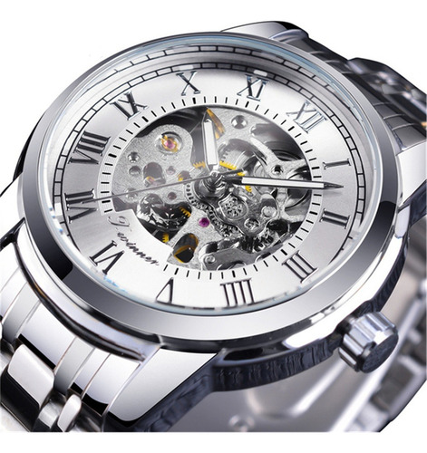 Reloj Mecánico Manual Forsining 349 Para Hombre, Regalo De N