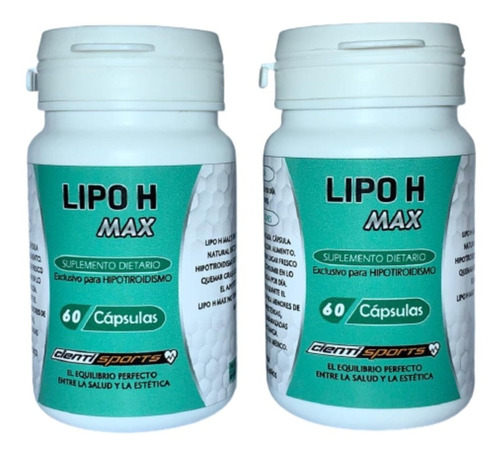Lipo H Max Potente Quemador Unico P/ Hipotiroidismo (promo)
