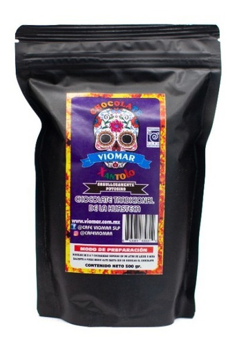 Chocolate Viomar Xantolo Dia De Muertos En Polvo 1/2 Kg