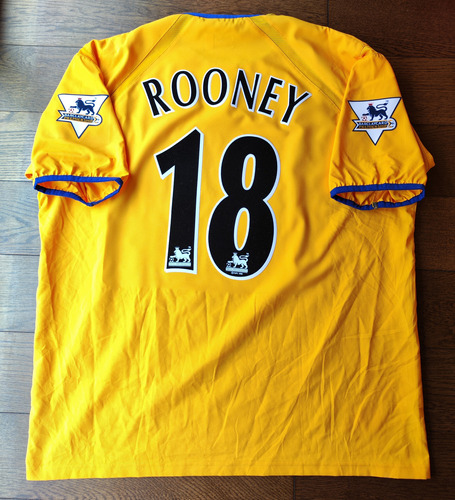 Jersey Everton Rooney Conmemorativa 125años Versión Jugador 