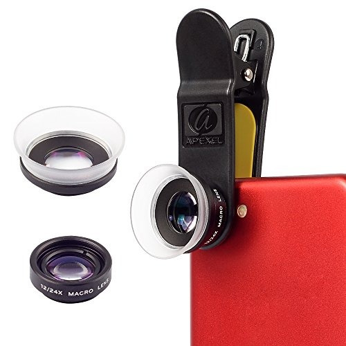 Apexel Professional 12x / 24x Advanced Macro Lens Para Iphon