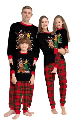 comprar Pijamas Navidad Familia Pijamas Navideños Familiares Para