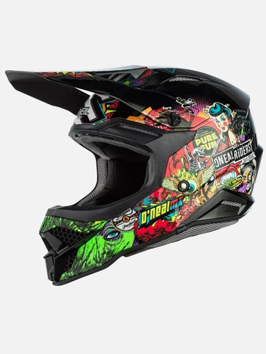 Casco Moto Motocicleta Oneal Motocross Enduro Mx 2021