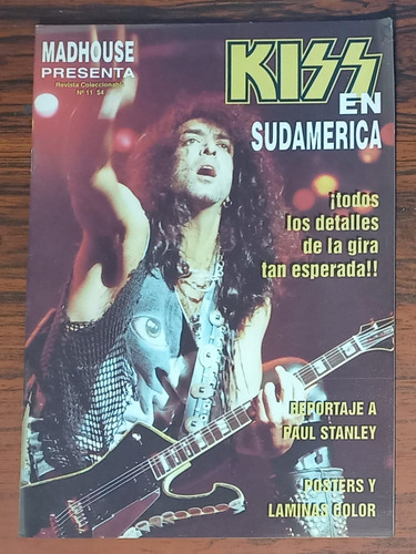 Madhouse Presenta. Especial Kiss. Octubre 1995 Poster Doble