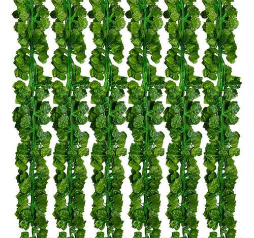 Paquete De 12 Guirnaldas De Hiedra Artificial De 83 Pies Par