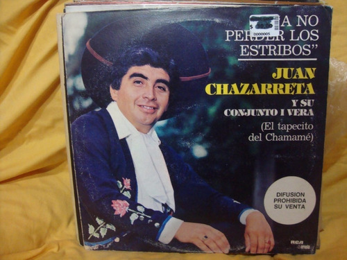 Vinilo Juan Chazarreta A No Perder Los Estribos F1