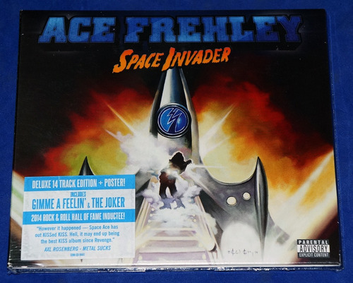 Ace Frehley - Space Invader  Cd Deluxe Lacrado Usa 2014 Kiss