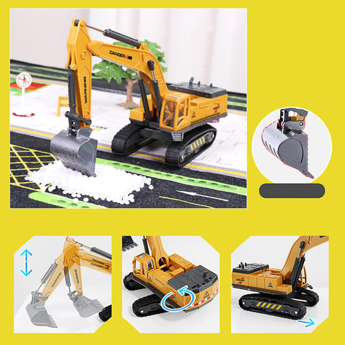 Camiones De Construcción De Juguete Para Niños Y Excavador