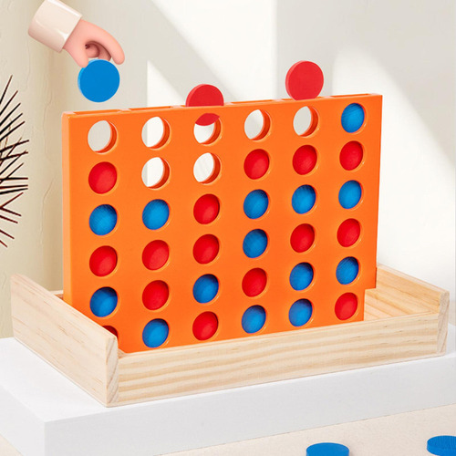 . Juego De Mesa Familiar Fila, Juguete Educativo Montessori,