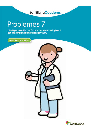 Problemes 7 Santillana Quaderns (libro Original)
