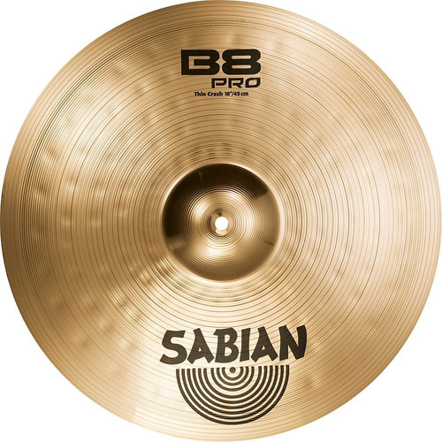 Platillo Sabian 31706b Thin Crash 17 B8 Pro Br