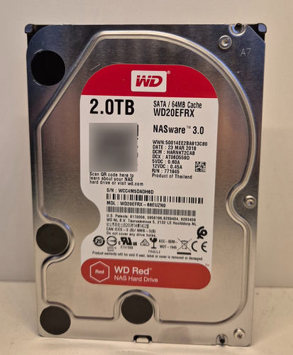 Wd Red Nas 2tb