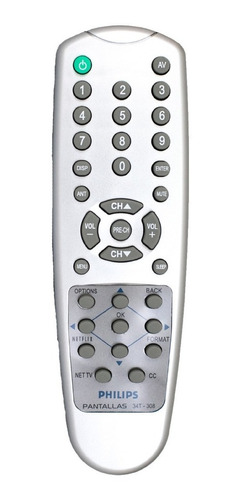 Control Remoto Philips Smart Tv  Compatible 