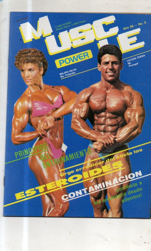 Muscle Power Abril 1989  Fisicoculturismo Victor Terra