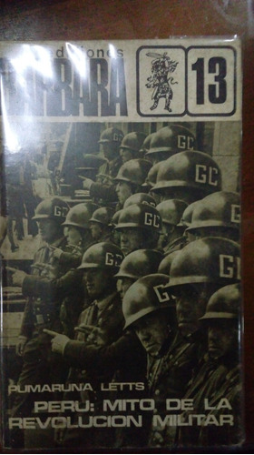 Libro Perú: Mito De La Revolución Militar