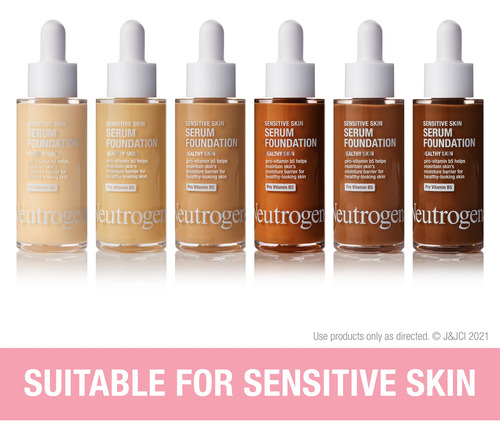 Fundação Neutrogena Healthy Skin Sensitive Com Pro-vit B5 3
