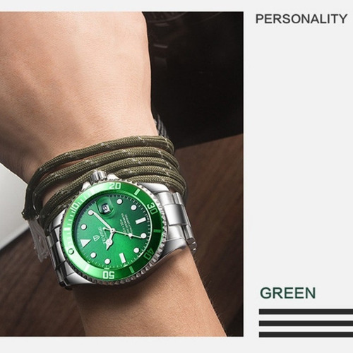 Reloj Mecánico Automático Tevise Calendar Para Hombre