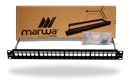 Patch Panel 24 Ports Marwa Cat 6