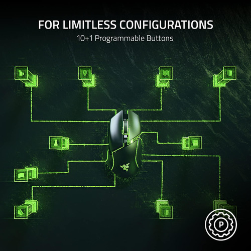 Raton Ergonomico Personalizable Para Juegos Razer Basilis...