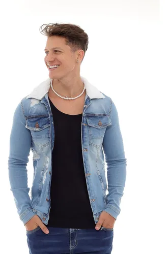 Jaqueta Jeans Masculina Gg Xgg MercadoLivre