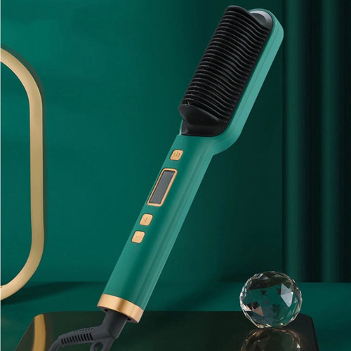 Cepillo For Planchar Cabello Giratorio Peine Alaciador