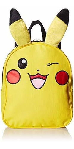 Pokemon  Pikachu Mini Backpack, 10 , Yellow