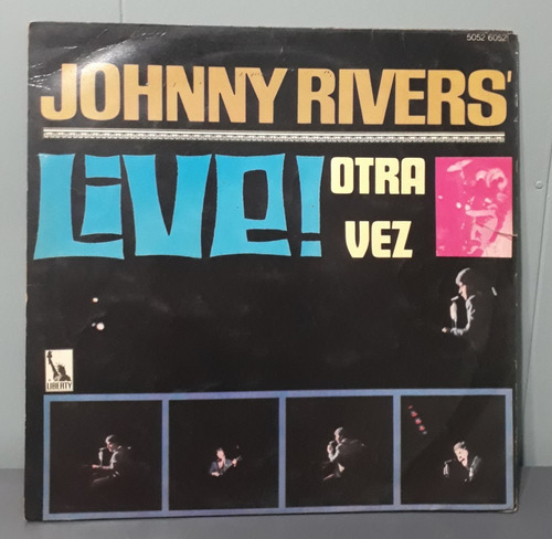 Johny Rivers-live Otra Vez-lp Vinilo-1969