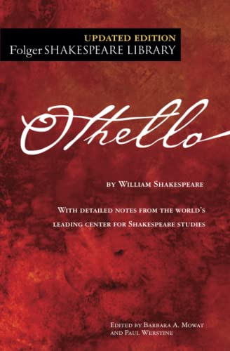 Book : Othello (folger Shakespeare Library) - Shakespeare,.
