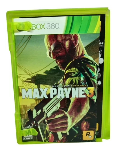 Jogo Max Payne 3 - Xbox 360 - Mídia Física - Original