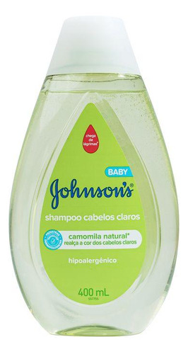 Shampoo Johnsons Baby Cabelos Claros 400ml