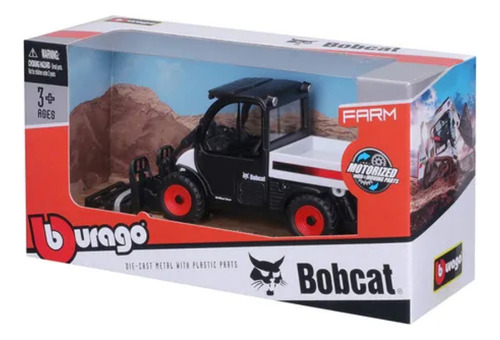 Miniatura Trator Bobcat Toolcat 560 W/ Pallet Fork