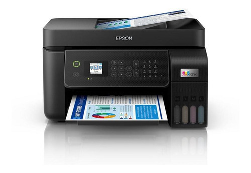 Impresora Epson Multifuncional Inalámbrica Ecotank L5290 Color Negro