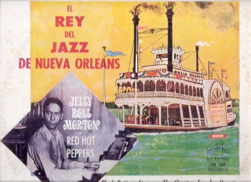 Jelly Roll Morton: El Rey Del Jazz De Nueva Orleans / Lp Rca