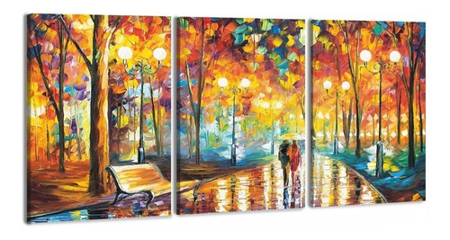 Cuadros Abstarctos Afremov En Lienzo Canvas Varios Modelos