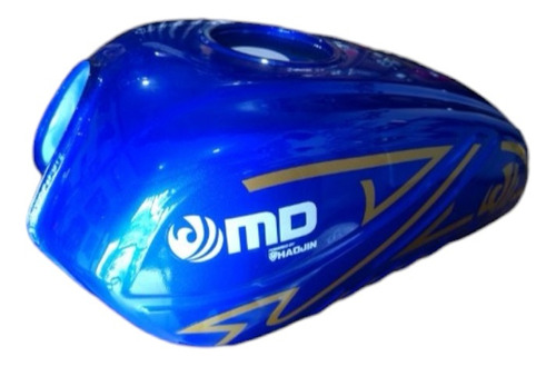 Tanque De Gasolina Moto Md Aguila En Color Azul Rm