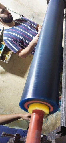 Imagen 5 de 5 de Recubrimiento Rodillo Arrastre Imprenta Laminadora En Poliur