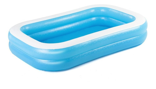 Alberca Inflable Rectangular Bestway 54006 Color Azul