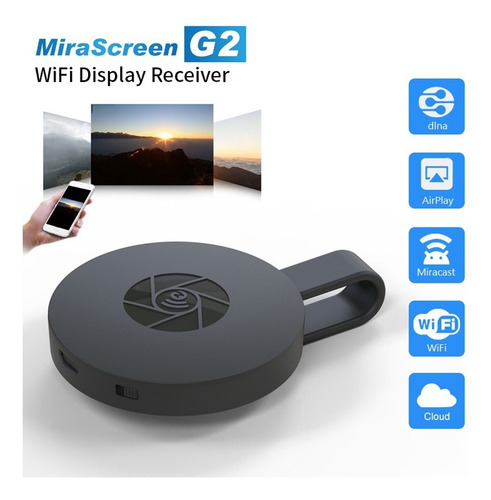 Imagen 3 de 6 de Usb Wifi Mirascreen G2 1080p Alta Definición Tv Soporte