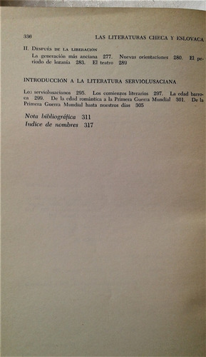 Las Literaturas Checa Y Eslovaca - Bruno Meriggi - Losada (Usado)