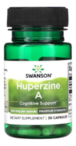Swanson | Huperzine A - Maximum Strength 200 Mcg 30 Cápsulas