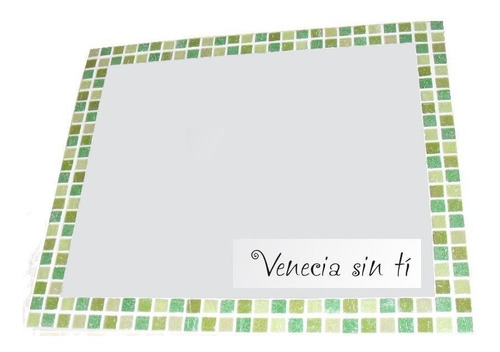Espejo Con Venecitas 70 X 50cm. Ideal  Baño/ Decoracion