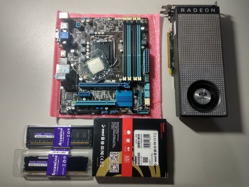 Kit Intel I5 3570/ 16gb/ Rx 470oc/ 128gb Ssd.