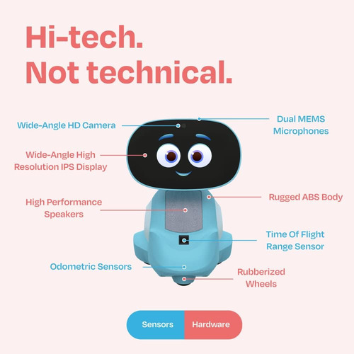 Miko 3: Robot Inteligente Impulsado Por Ia Para Niños