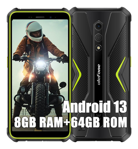 Ulefone Armor X12 Pro Celulares 8gb+64gb Octa-core 4860mah 5,45 Hd+ Cámara 13mp Android 13 Telefono Movil Golpes Gps/nfc/dual Sim