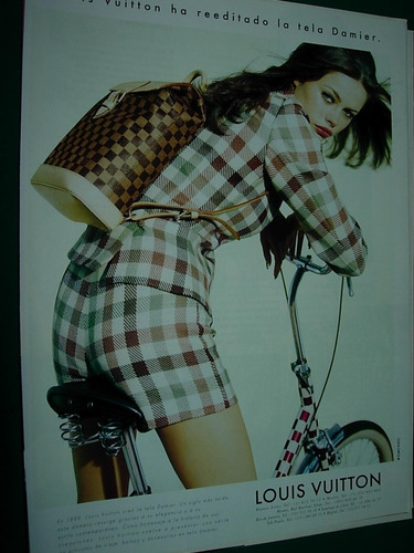 Imagen 1 de 1 de Olga Kurylenko Bolsos Louis Vuitton Bici Publicidad Clipping