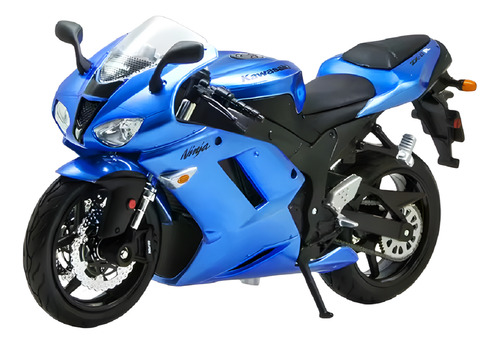 Kawasaki Ninja Zx-6r - Azul Moto Maisto 1/12 Azul