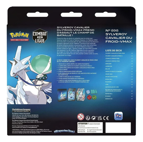 Cartas Pokémon: Ice Rider Calyrex Vmax League Battle Deck