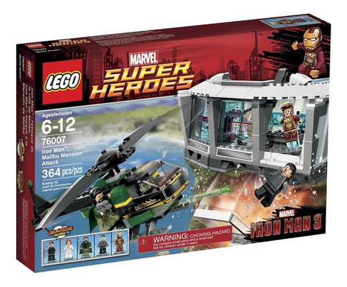 Universo Superhéroes Lego Mansión Métrica De Iron Man 76007